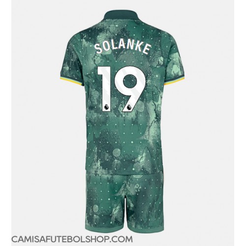 Camisa de time de futebol Tottenham Hotspur Dominic Solanke #19 Replicas 3º Equipamento Infantil 2024-25 Manga Curta (+ Calças curtas)